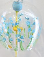 (image for) Blue Flower Wind Chime