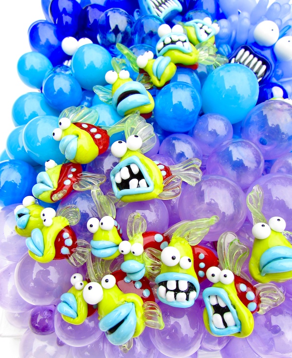 (image for) Bubble Fish Wall Light