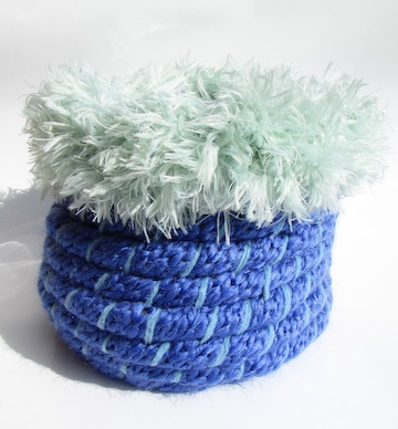 (image for) Blue Bird Nest Basket